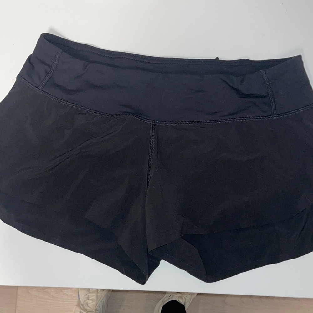 Lululemon Running shorts, Black size 6